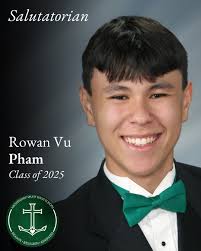 We're delighted to announce Gavin Richard and Michael Pham as  Co-Valedictorians and Izek Robles and Rowan Pham as Co-Salutatorians for  the Class of 2025! #classof2025 #graduation2025 #graduation #valedictorian  #salutatorian