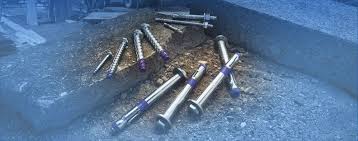 378090 。 150 pc 3/8x5 lag bolts with washers. Powers Fasteners Expansion Screw Chemical Anchors