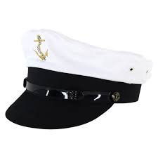 Hills Hats The Captains Cap White
