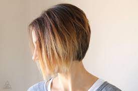 Everyday Styling Tutorial For A Short Angled Bob Easy Tips And Step By Step Instructions Short Hair Balayage Short Angled Bobs Bob Hairstyles
