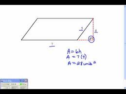Ixl.com has been visited by 100k+ users in the past month Area And Height Of A Parallelogram Youtube