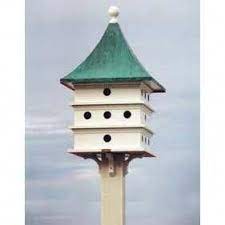 Purple Martin Bird Houses For 829 99 With Free Shipping Purple Martin Birdhouse With Multiple Compart Martin Bird House Bird Houses Purple Martin House Plans