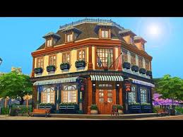 Britechester Pub The Sims 4 Discover University Speed Build Youtube Sims Sims House Design Sims 4