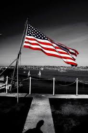 Black And White Blue Stripe American Flag Meaning Uss Reagan American Flag American Flags Flying American Flag Flag