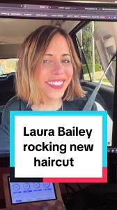 Laura Bailey New Hair