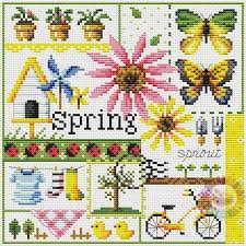 Simple flower cross stitch patterns calendars. Pin By Maria Pia On Point De Croix Cross Stitch Patterns Cross Stitch Embroidery Cross Stitch