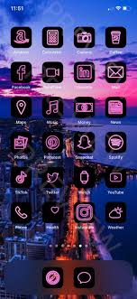 Pink Ios 14 App Icon Pack Neon Aesthetic Ios 14 Icons Iphone Icon Pack Neon 30 Pack App Icons In 2020 App Icon Neon Aesthetic App Store Icon