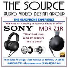 I was initially bummed when planet earth closed but now, after having seen how freaking amazing the source is, i am thrilled! Sony Mdr Z1r Special The Source Av Headphone Reviews And Discussion Head Fi Org