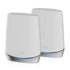 Orbi RBK752-100CNS AX4200 Tri-band Whole Home Mesh Wi-Fi 6 System Netgear