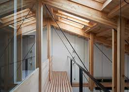 Mike dyer, project manager for western wood structures, is no stranger to the benefits of the natural beauty and aesthetic of exposed wood creates a warm and enriching atmosphere. Ninkipen Exposes Wooden Columns And Trusses Inside O Pharmacy
