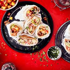 Jackfruit Wrap Mit Tomaten Mango Salsa Rezept Rezepte