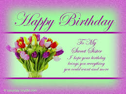 Birthday Wishes For Sister Easyday You still have that pleasant style of smiling and that's why i love you sis. birthday wishes for sister easyday