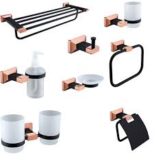 Canister bath collections bath mats bath rug set bath rugs bath runners bath sheet bath sheet set bath towel bath towel set bathroom accessories set bathroom tumbler bathroom wastebasket. Solid Brass Rose Gold Toilet Brush Holder Robe Hook Bathroom Hardware Set Paper Holder Bathroom Accessories Bath Hardware Sets Aliexpress