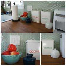 Mint Green Penny Tile Backsplash Butcher Block Counters Diy Squirrel Penny Tile Backsplash Trendy Kitchen Tile Penny Tile