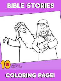 Abraham and sarah coloring page new free bible coloring page abraham and sara a new home check out our wonderful collection of abraham and sarah coloring pages. Abraham And Sarah Have A Baby Coloring Page 10 Minutes Of Quality Time