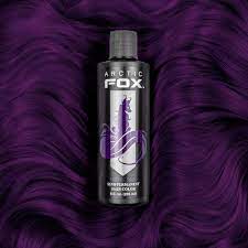 Arctic Fox Purple Rain Semi Permanent Hair Dye Purple Attitude Europ