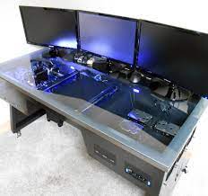 *new, sturdier version of this desk here in this video i go over how to build a top for a desk but the same process can be used for a table top! Computer Desk Google Search Nastrojka Kompyutera Kompyuternye Zaly Komnata Gejmera