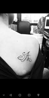 Initial Tattoo For Bf Initial Tattoo Tattoos Tattoo Lettering