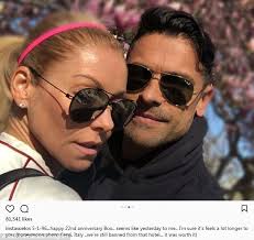 Kelly Ripa celebrates 22 years of marriage with Consuelos
