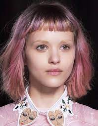Frange Courte Droite Frange Courte Les Meilleurs Produits Pour Cheveux Cheveux Rose
