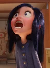 Incredibles Ii Violet Rostos De Meme Memes De Desenhos Animados Casais Engracados