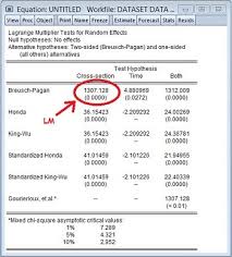 Outline introduction the method of lagrange multipliers examples for those who really must know all. Tutorial Lagrange Multiplier Test Dengan Eviews Uji Statistik