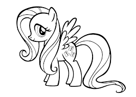 My Little Pony Fluttershy Coloring Pages For Kids Printable Free My Little Pony Coloring Horse Coloring Pages My Little Pony Printable