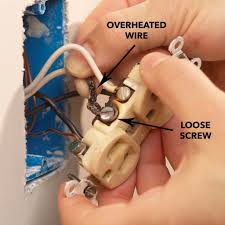 Bad Outlet Overheated Wire Gfci Home Electrical Wiring Electrical Wiring