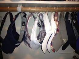 Shower Hooks Over Bar In Closet For Visor Hat Storage Hat Storage Shower Hooks Visor Hats