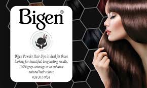 *very good value for money ( £2.99) and can be used atleast 4 separate occassions (to cover roots), therefore no wastage. Bigen Hair Dye
