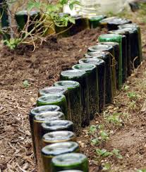 Vert You Can Stop Drinking Now Wine Bottle Garden Bottle Garden Garden Edging