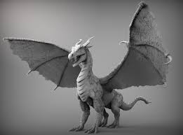 Zbrush Dragon 3d Model Zbrush 3d Model Character 3d Model
