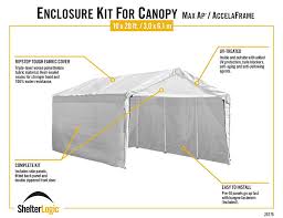 Portable garage depot is the premier exclusive dealer of shelterlogic products. Shelter Logic Multi Purpose Gazebo Canopy Carport 10 X 20 26011 California Car Cover Company