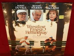 Laserdisc P * Wrestling Ernest Hemingway * Robert Duvall Richard Harris  Shirley
