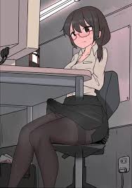 Futanari Office Lady Leaks Carelessly