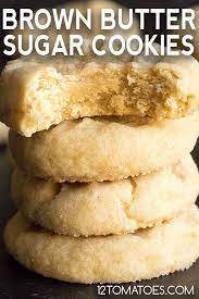Brown Sugar Butter Cookies Recipe Butter Cookies Butter Sugar Cookies Easy Cookies