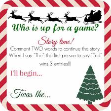 Engagement Christmas Story A Christmas Story Usborne Books Party Facebook Party Games