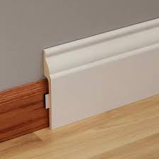 Ornamental Covertrim 7 8 In X 5 1 4 In X 96 In Mdf Baseboard Moulding 1541 8ftmdf The Home Depot Baseboards Baseboard Moulding Diy Home Repair