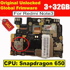 Pongan atención donde dice (bootloader)device unlocked: Unlocked Mainboard For Xiaomi Redmi Note 3 Note3 Global Version 3gb 32gb Snapdragon 650 Motherboard Frimware Miui Logic Board Mobile Phone Circuits Aliexpress