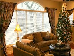 Speaking of livening up your living or dining room, printed curtains bring in the dynamic no other element can matching that navy blue cabinet the printed curtains fit into the picture perfectly. Window Coverings Small Living Room Curtain Ideas Novocom Top