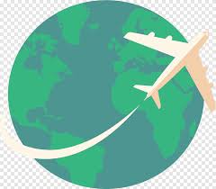 Hand watercolor paint thumb gesture logo drawing globe symbol wet ink earth world finger. Earth With Airplane Illustration Earth Airplane Encapsulated Postscript Universal White Plane White Globe Png Pngegg