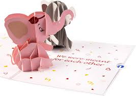 Mountain folds look like the top of a mountain, and valley folds look like the bottom of a v — like a valley. Buy Truance Pop Up Card Valentines Day Cards Love Card Anniversary Card Two Elephant Gift Card On Valentine Day Online In Turkey B08twgxlnn