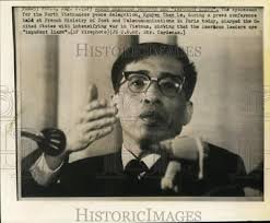 1968 Press Photo Nguyen Than Le, Spokesman North Vietnamese peace  delegation