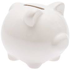 Sparschwein Zum Bemalen Weiß 10X8,5Cm Günstig Online Kaufen »