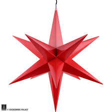 Hasslau Christmas Star For Inside Use Red Incl Lighting 65 Cm 256 Inch