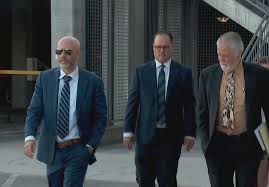 Ruby Franke's ex-husband, adult daughter arrive at court house for welfare,  custody case