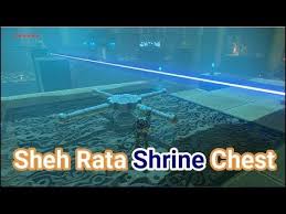 Sheh Rata Shrine 2nd Chest Zelda Breath Of The Wild Speed Of Light Zelda