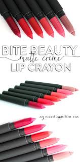 Bite Beauty Matte Crème Lip Crayon Swatches Pin On My Newest Addiction Beauty Blog