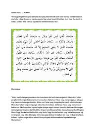 Selesai tahiyat, solat diakhiri dengan memberi salam. Cara2 Solat Hajat