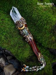 Pin By Susan Tooker S Spinning Castle On Magick Crystal Wands Wands Crystal Wand Witch Magic